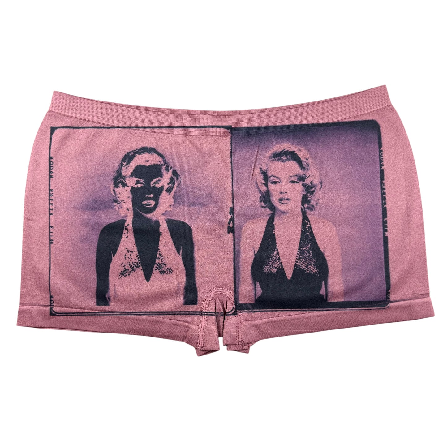 WHO KILLED MARILYN MAUVE BOY SHORT UNDIES 2 - L