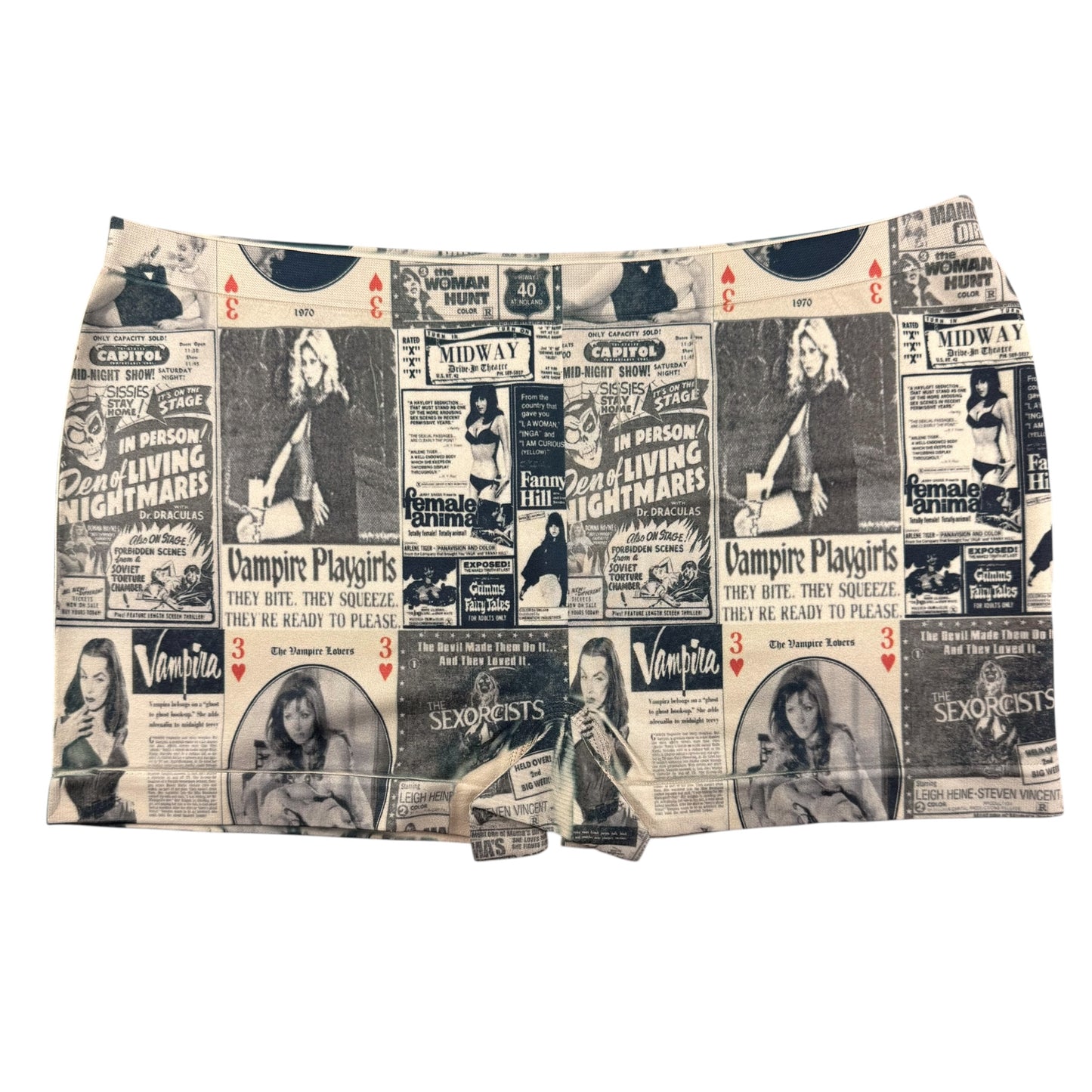 ADS FOR VAMPIRES NUDE BOY SHORT UNDIES - L