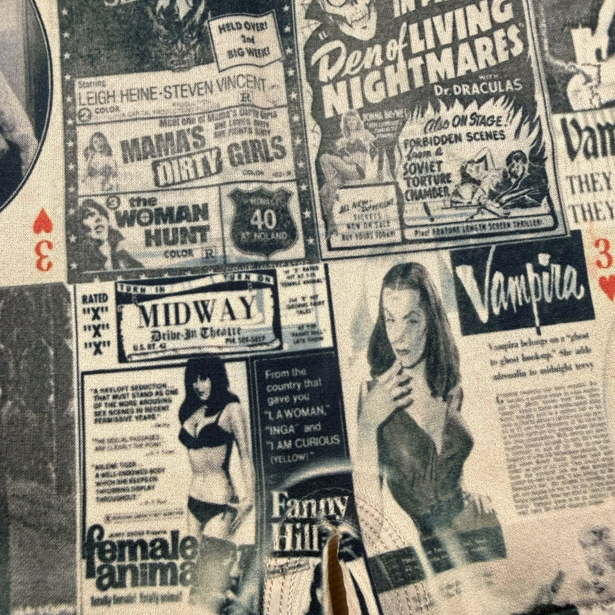 ADS FOR VAMPIRES NUDE BOY SHORT UNDIES - S