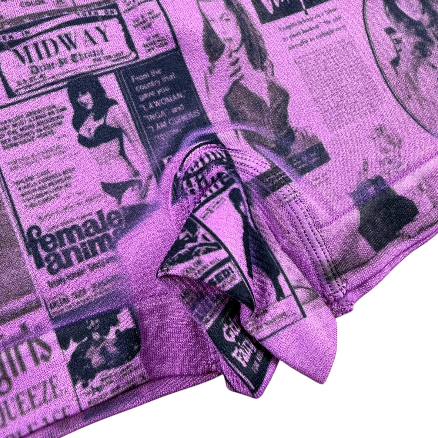 ADS FOR VAMPIRES PURPLE BOY SHORT UNDIES - S