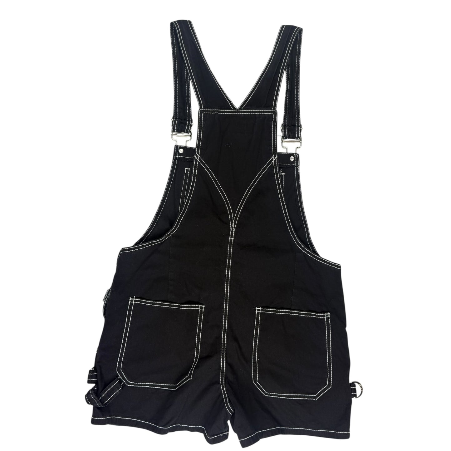 VINTAGE BLACK TRIPP NYC SHORTALLS l M