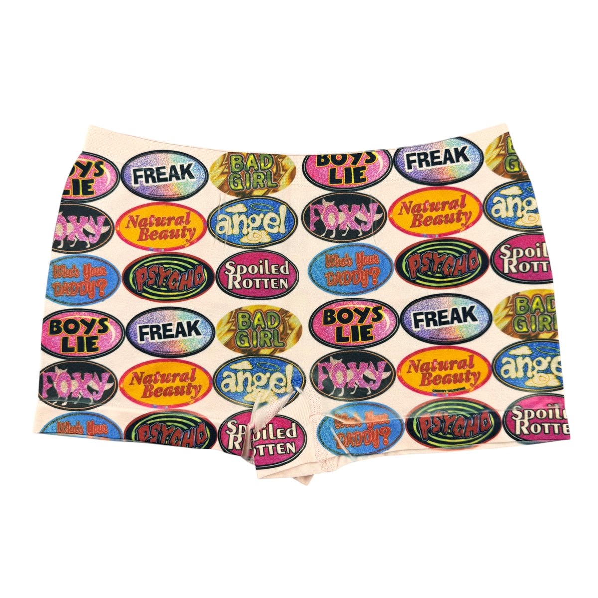 QUARTER MACHINE PEACH BOY SHORT UNDIES - M
