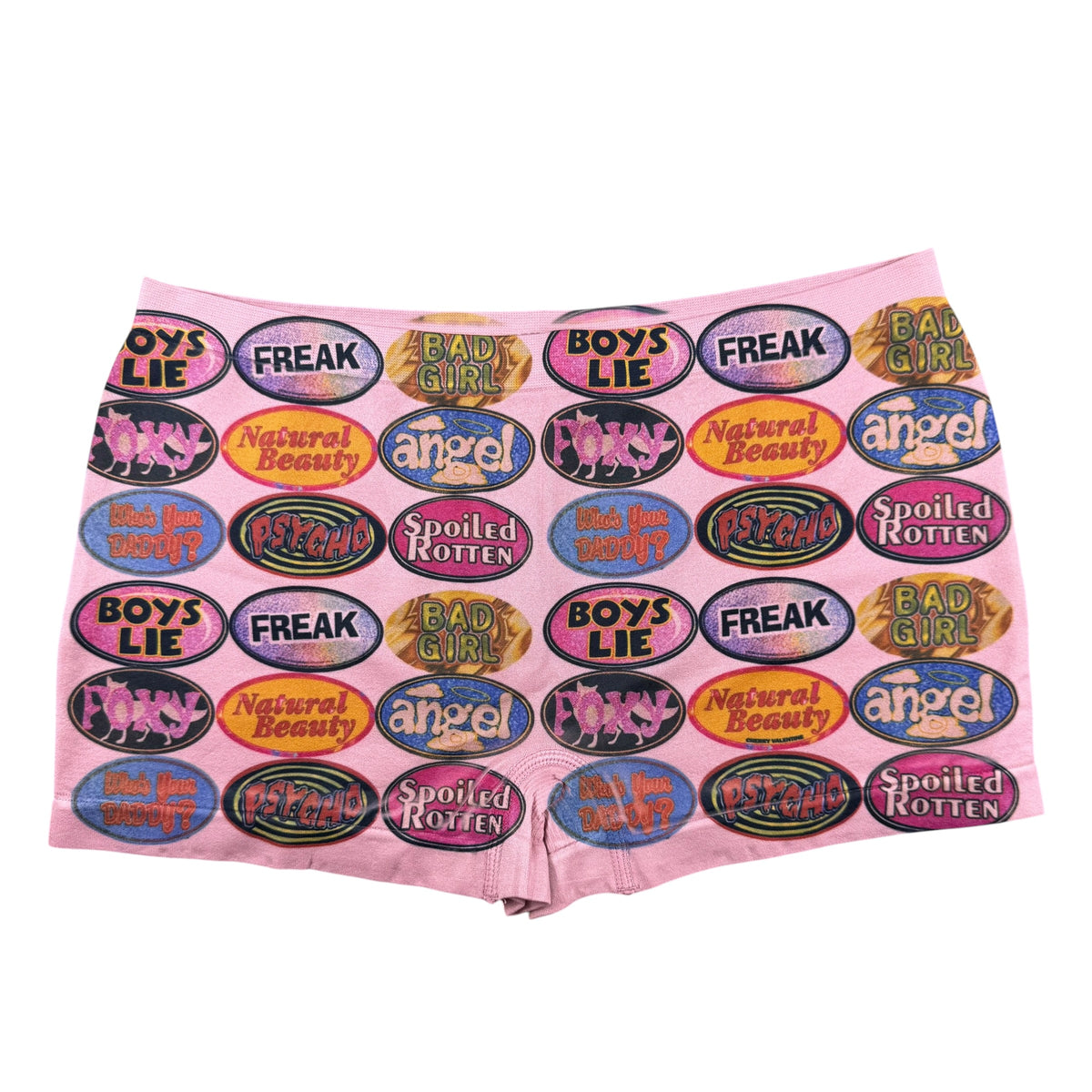 QUARTER MACHINE ROSE BOY SHORT UNDIES - M