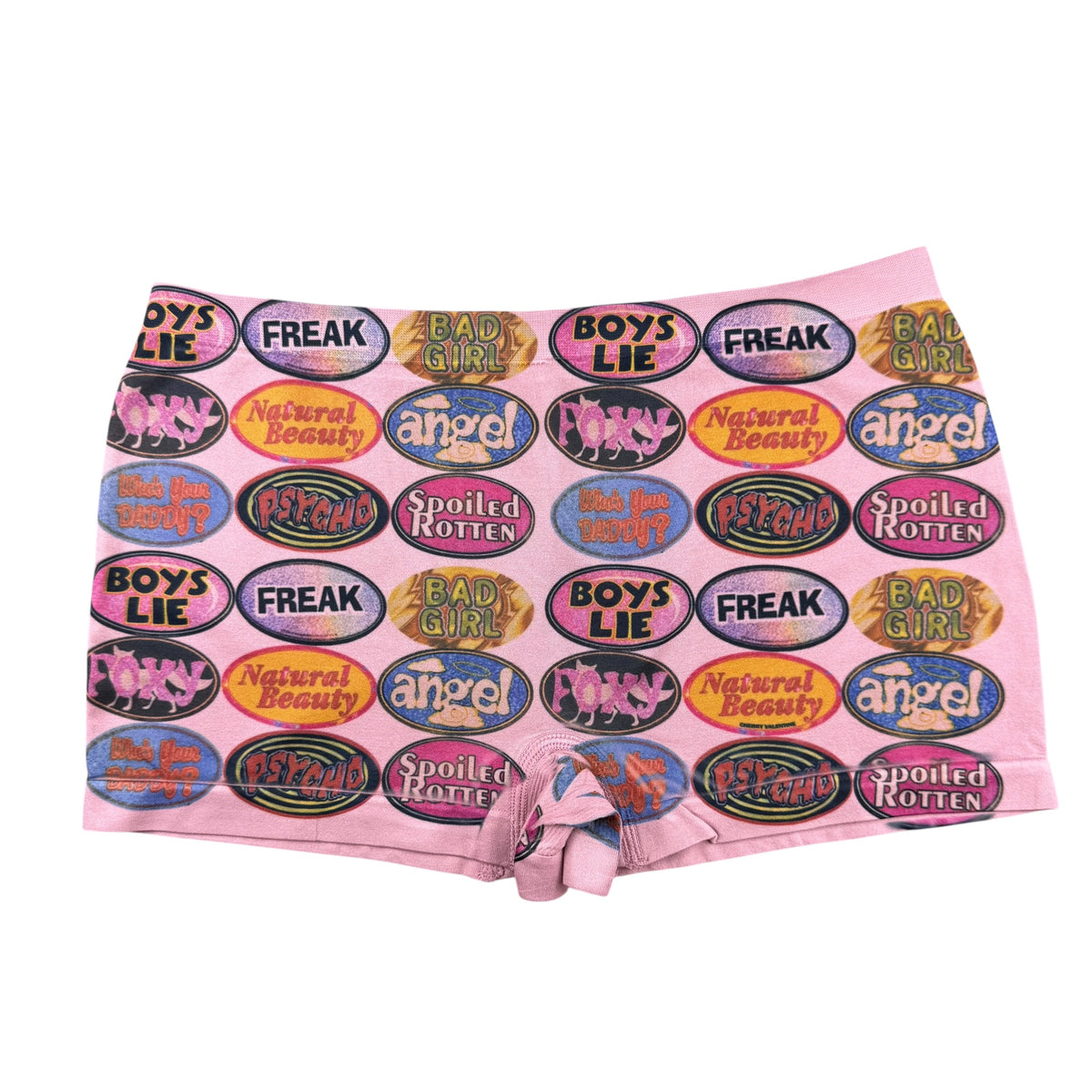 QUARTER MACHINE ROSE BOY SHORT UNDIES - M