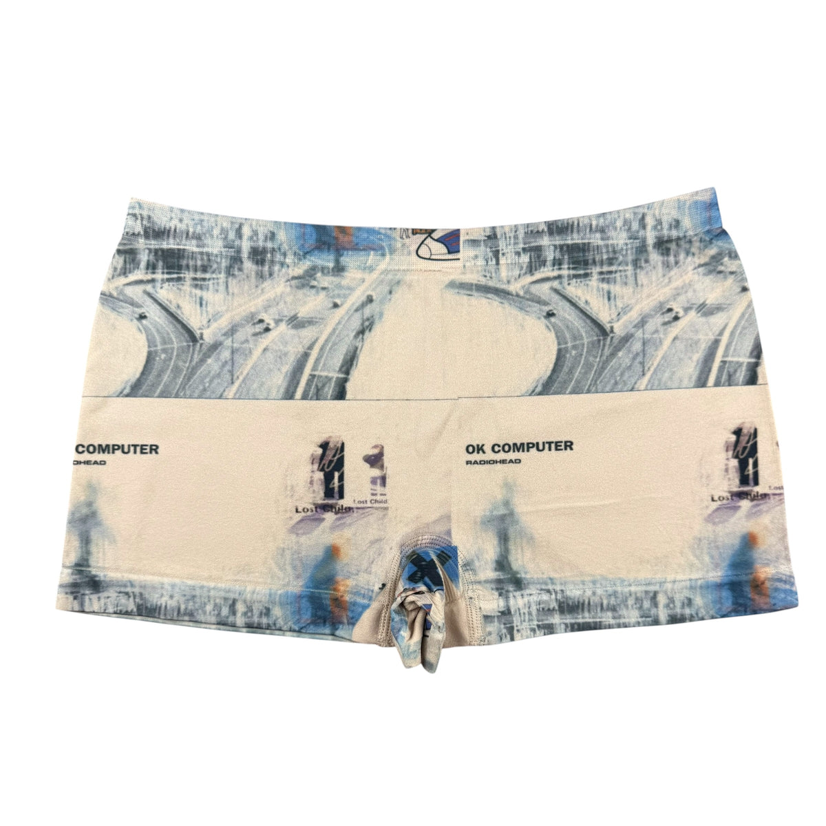 OK COMPUTER NUDE BOY SHORT UNDIES - S