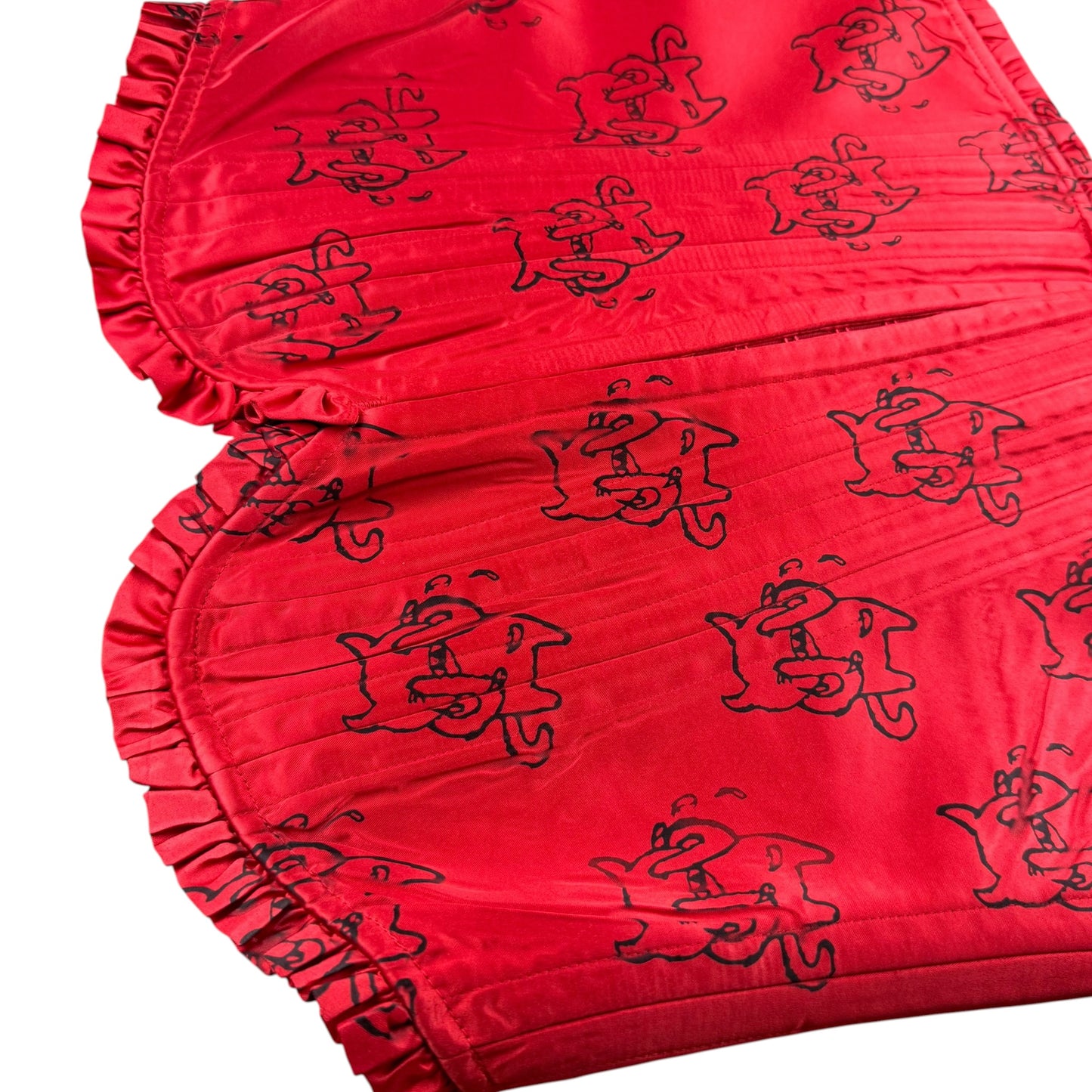 AMNESIAC RED HUSTLER CORSET - XS/S