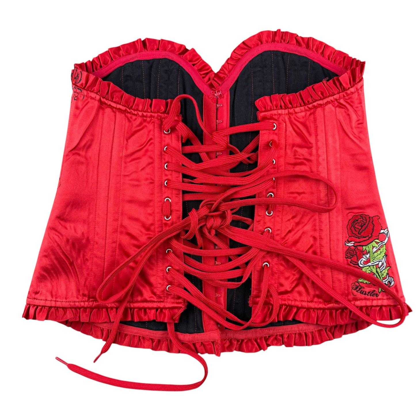 AMNESIAC RED HUSTLER CORSET - XS/S