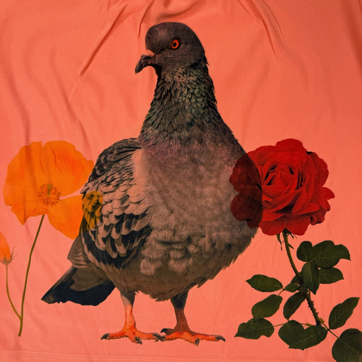 TWEE PIGEON ORANGE BLOUSE - XL/1X
