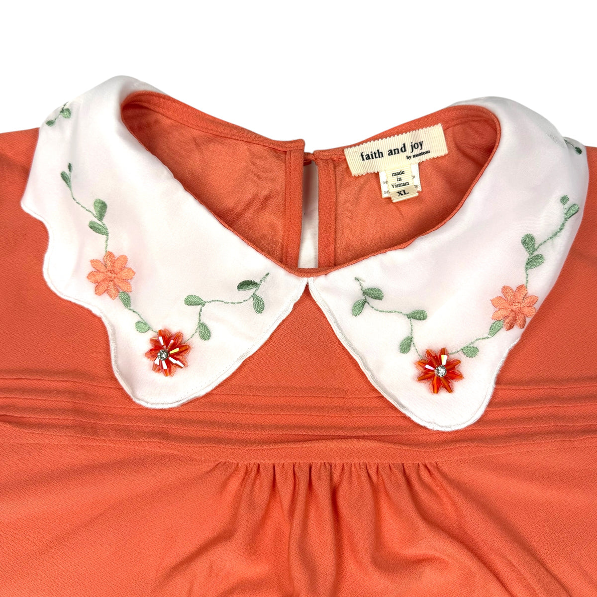 TWEE PIGEON ORANGE BLOUSE - XL/1X