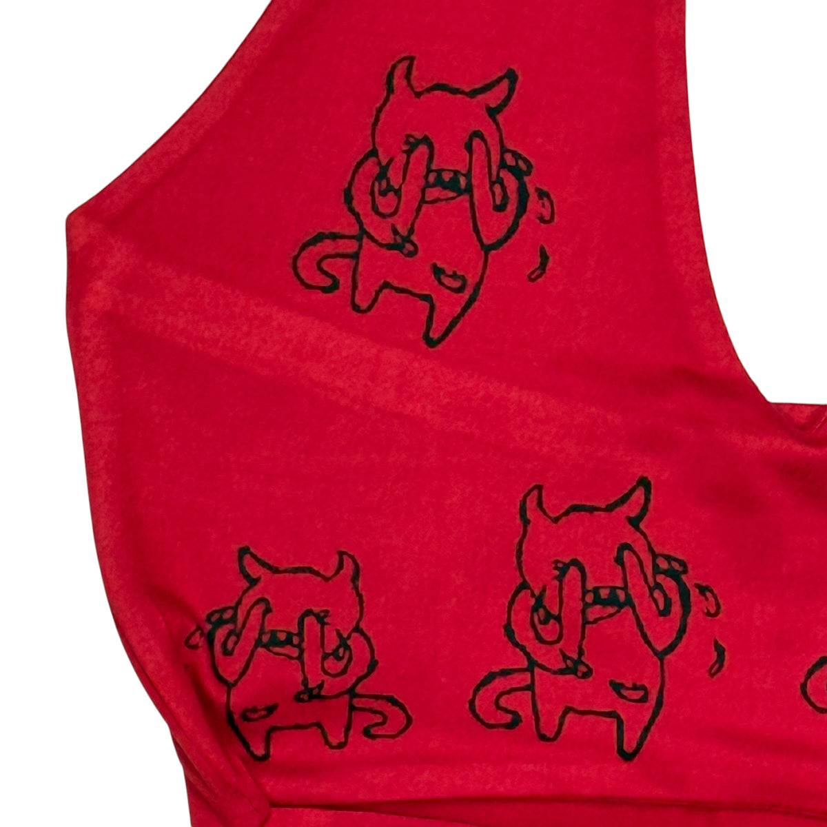 AMNESIAC RED HALTER SAMPLE - S/M