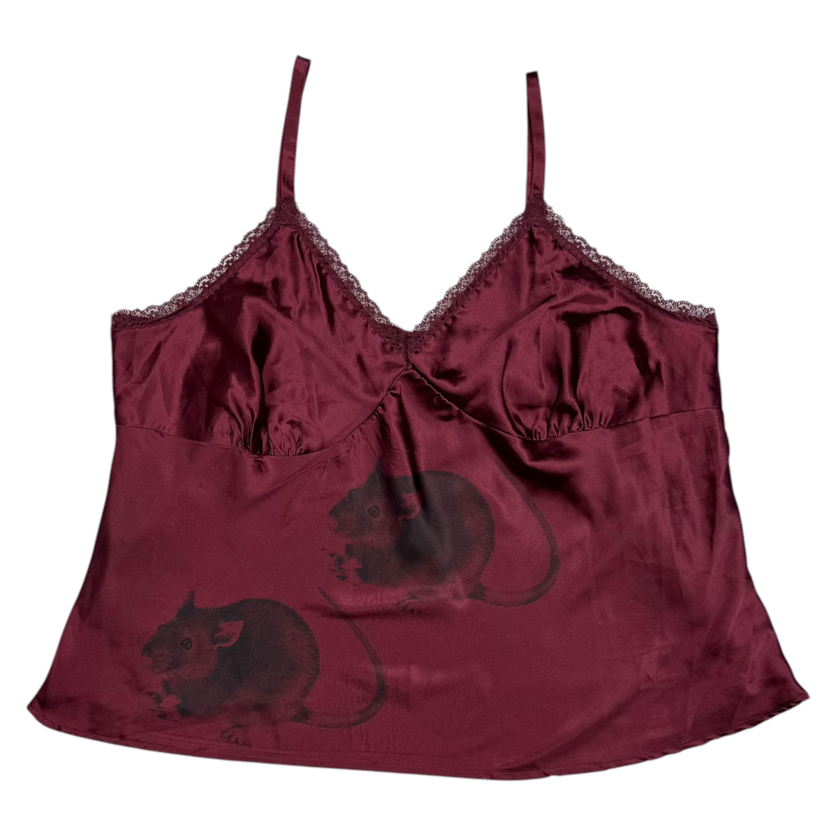 RAT 2 BLACK CHERRY TANK - 3X