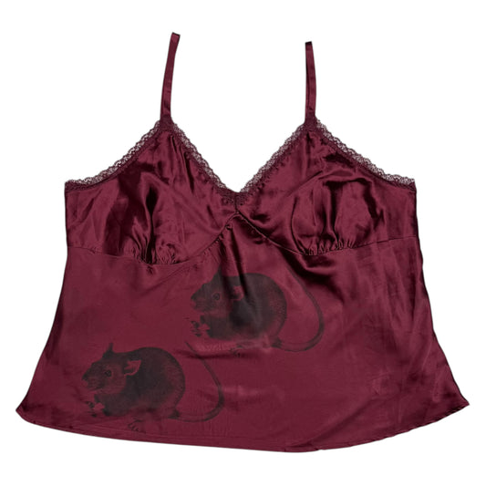 RAT 2 BLACK CHERRY TANK - 3X