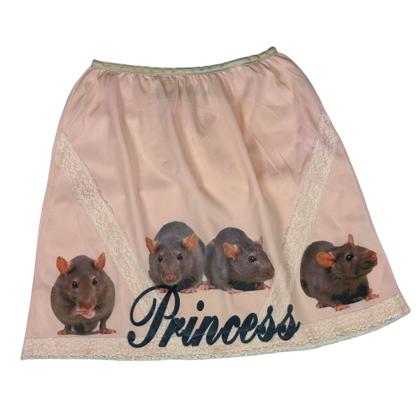 PRINCESS RAT PINK MINI SKIRT - S