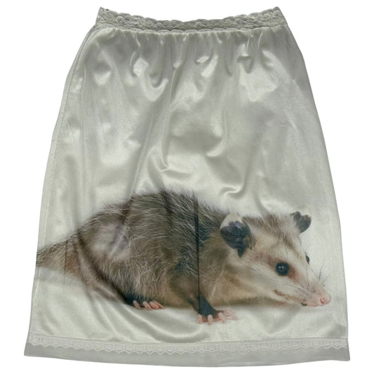 OPOSSUM WHITE SKIRT - XXS
