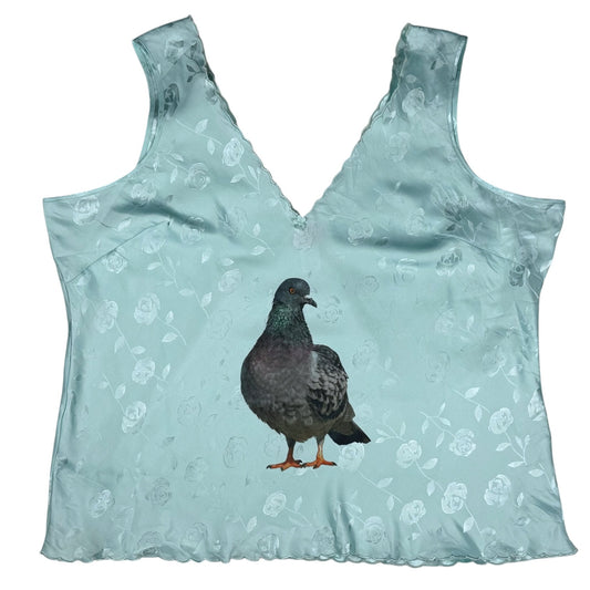 PIGEON BLUE TANK TOP - 3X
