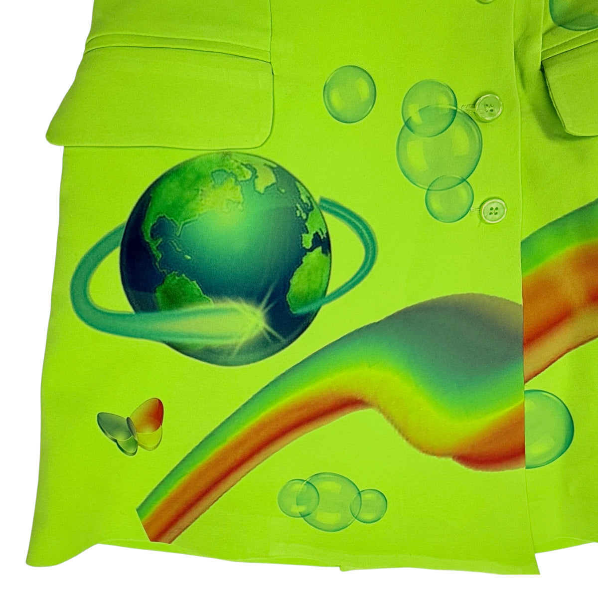 UTOPIA GREEN SKIRT - XS