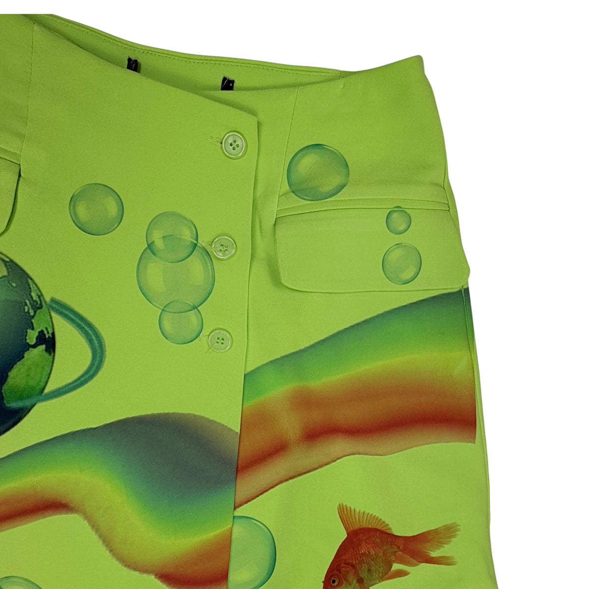 UTOPIA GREEN SKIRT - XS