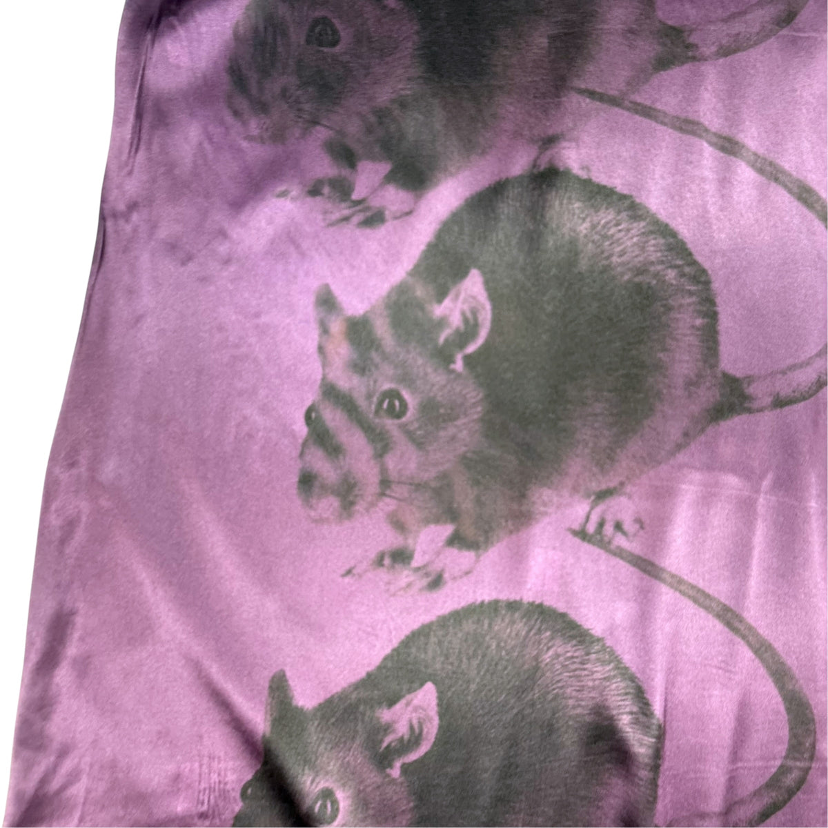 BIG RAT PURPLE FLORAL SLIP DRESS - M