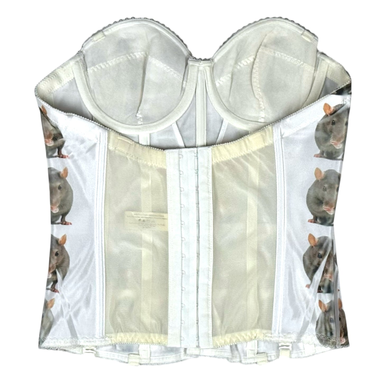 RATTY CORSET WHITE - 34B