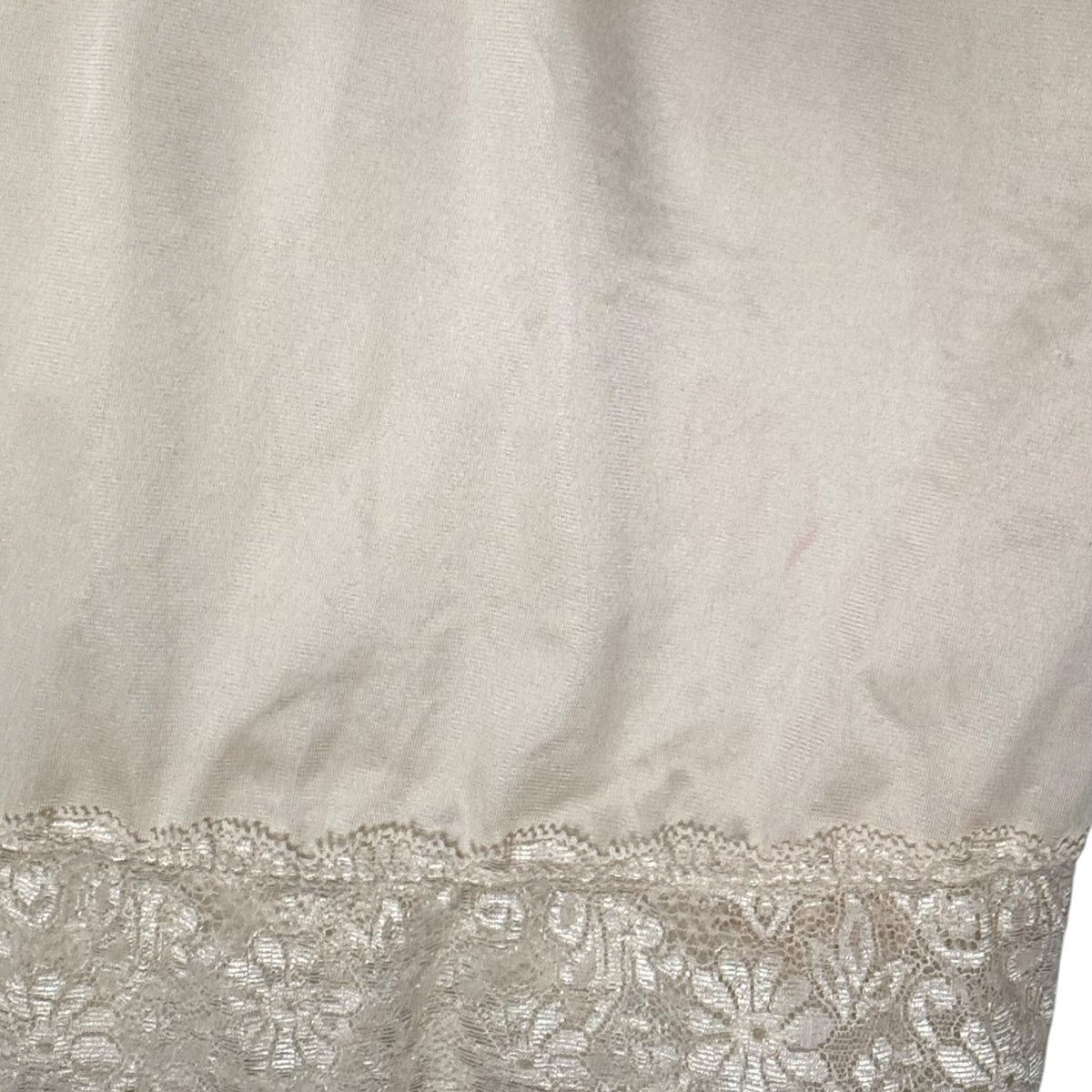 BIG RAT LACE CREAM SLIP DRESS - 3X