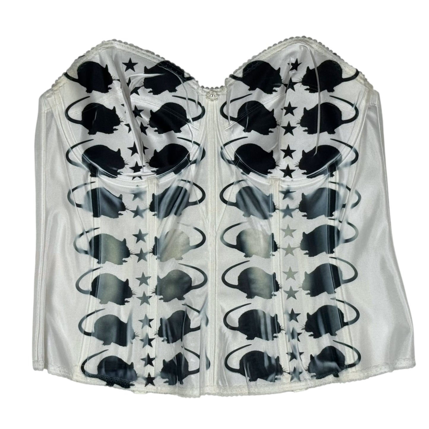 STARRY RAT WHITE CORSET - 42C