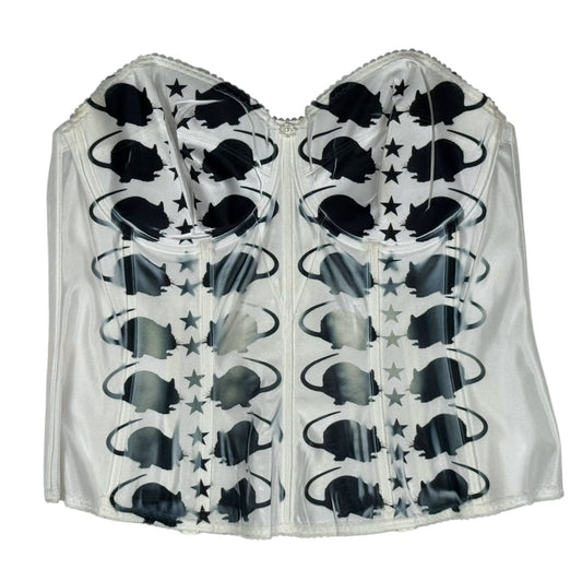 STARRY RAT WHITE CORSET - 42C