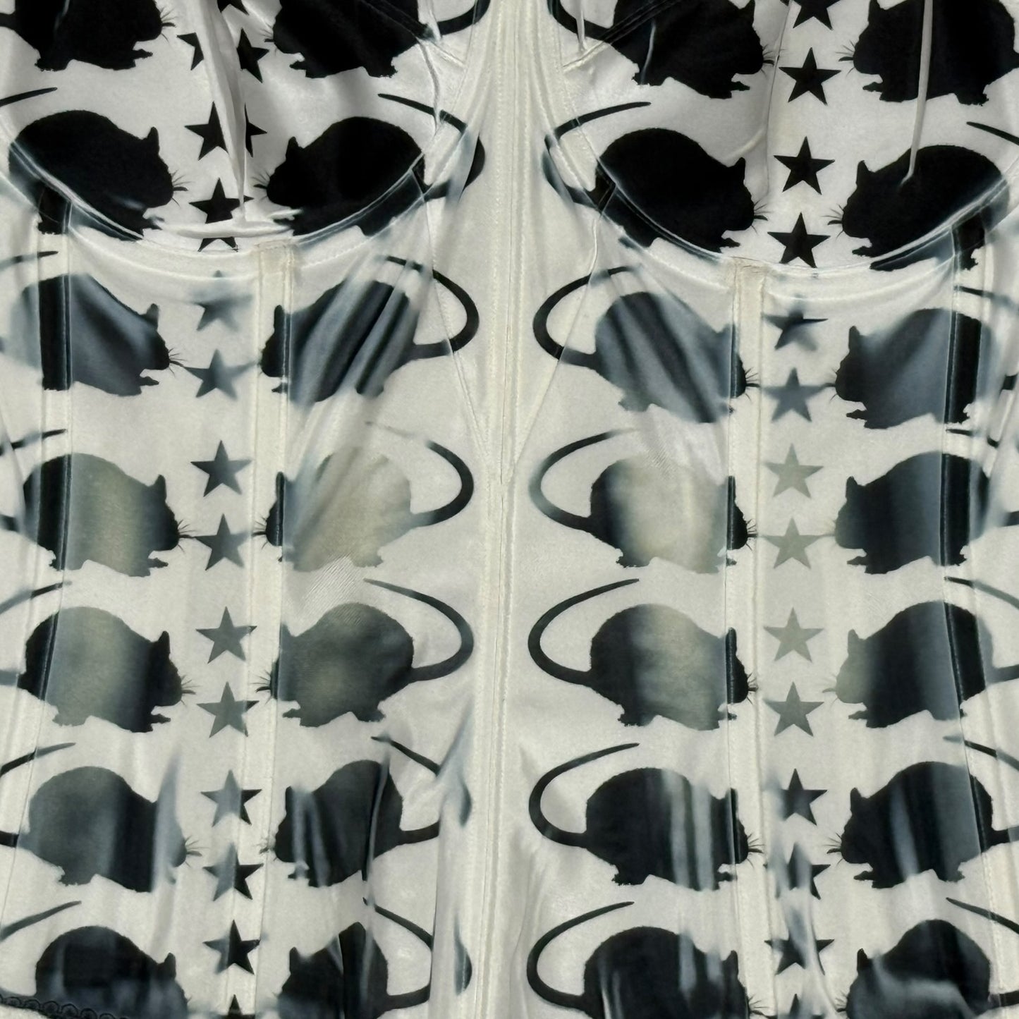 STARRY RAT WHITE CORSET - 42C