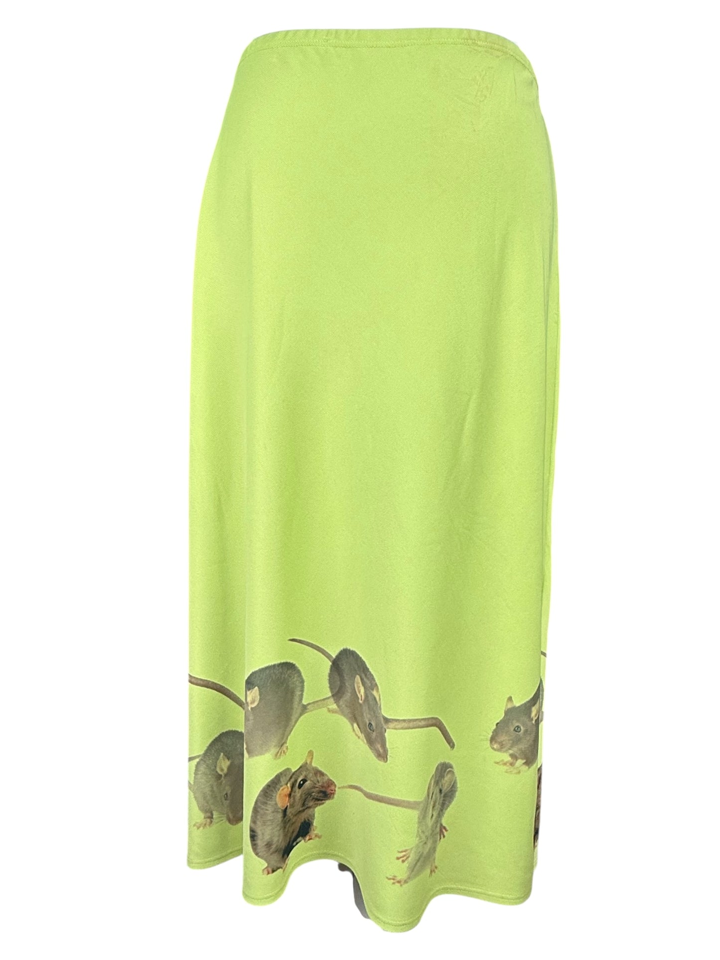 RATS THE CHARTREUSE SKIRT - XL