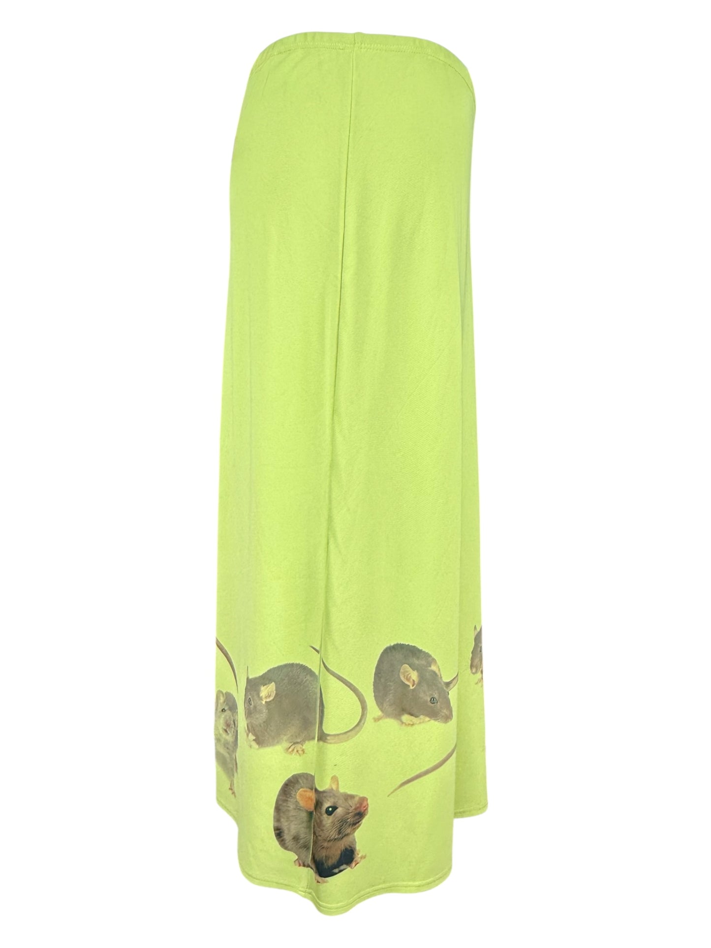 RATS THE CHARTREUSE SKIRT - XL