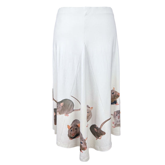 RATS THE WHITE SKIRT SAMPLE  - L/XL