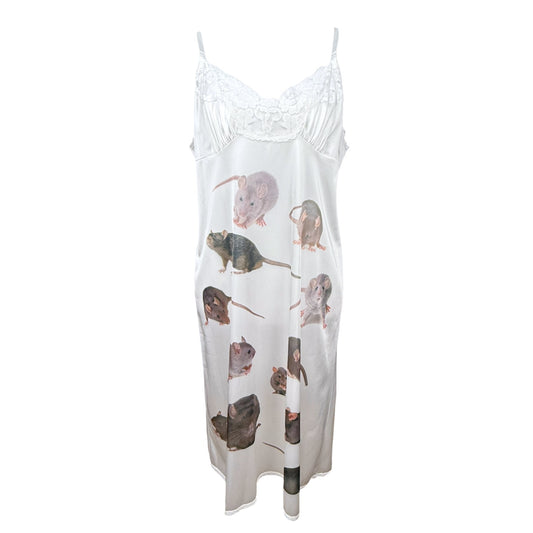 RATS THE WHITE DRESS SAMPLE 1 - L/XL