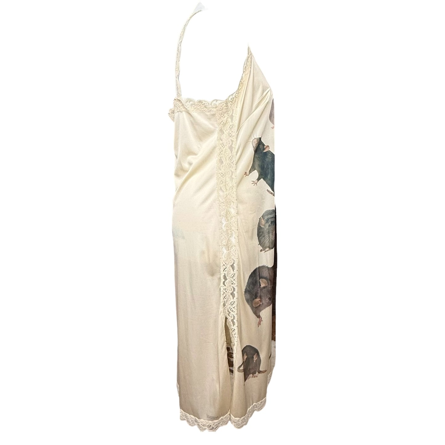 RATS THE LONG BEIGE DRESS - M