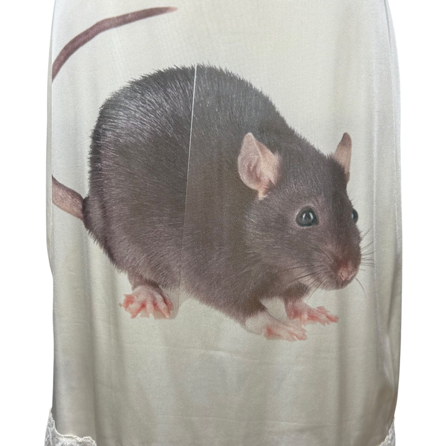 BIG RAT CREAM DRESS - S