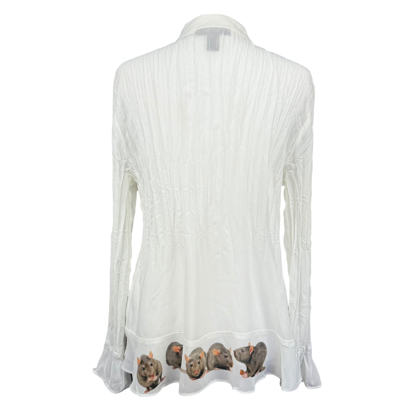 ROMANTIC RAT RUFFLE BLOUSE - XL