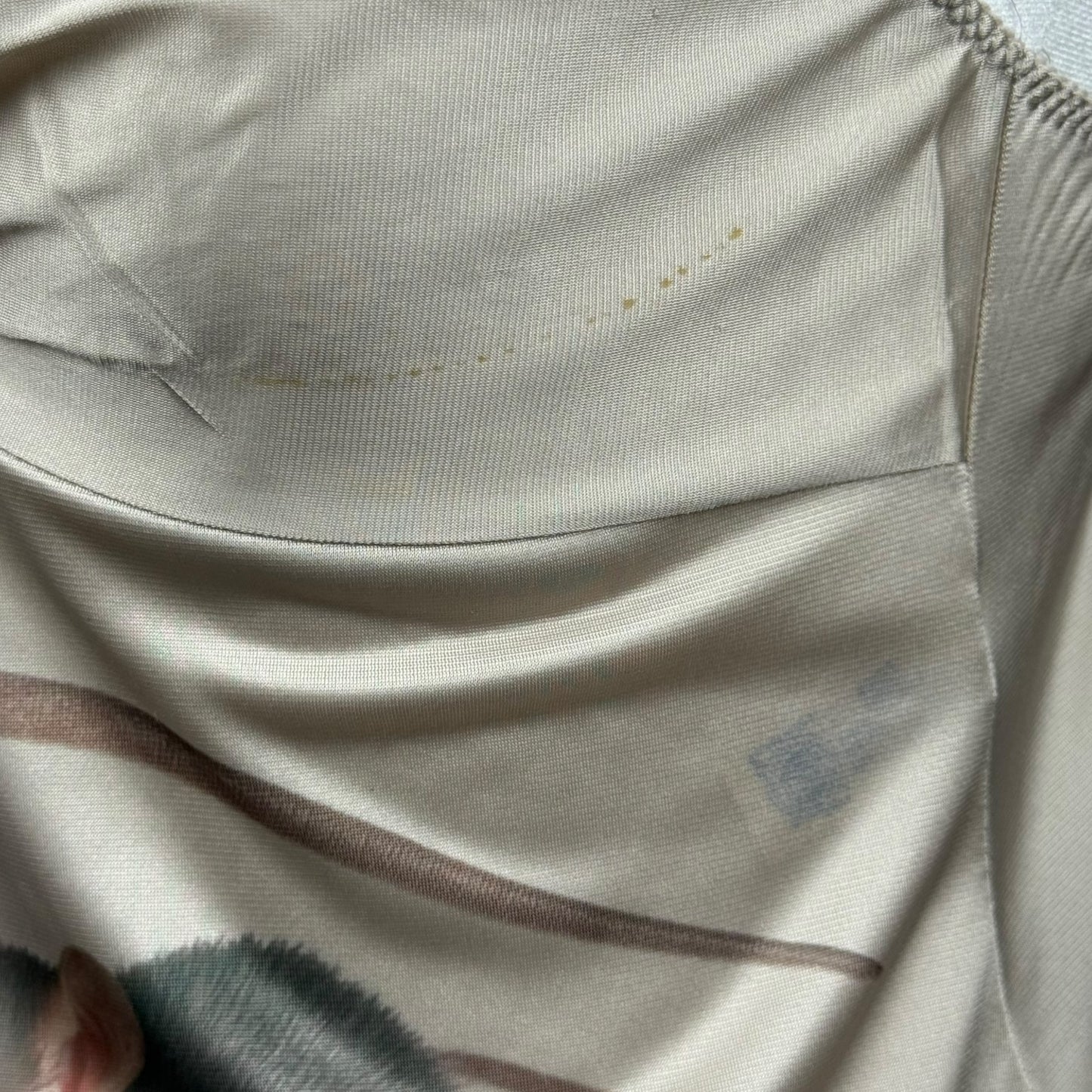 RAT FRIENDS BEIGE SLIP TANK SAMPLE - S/M