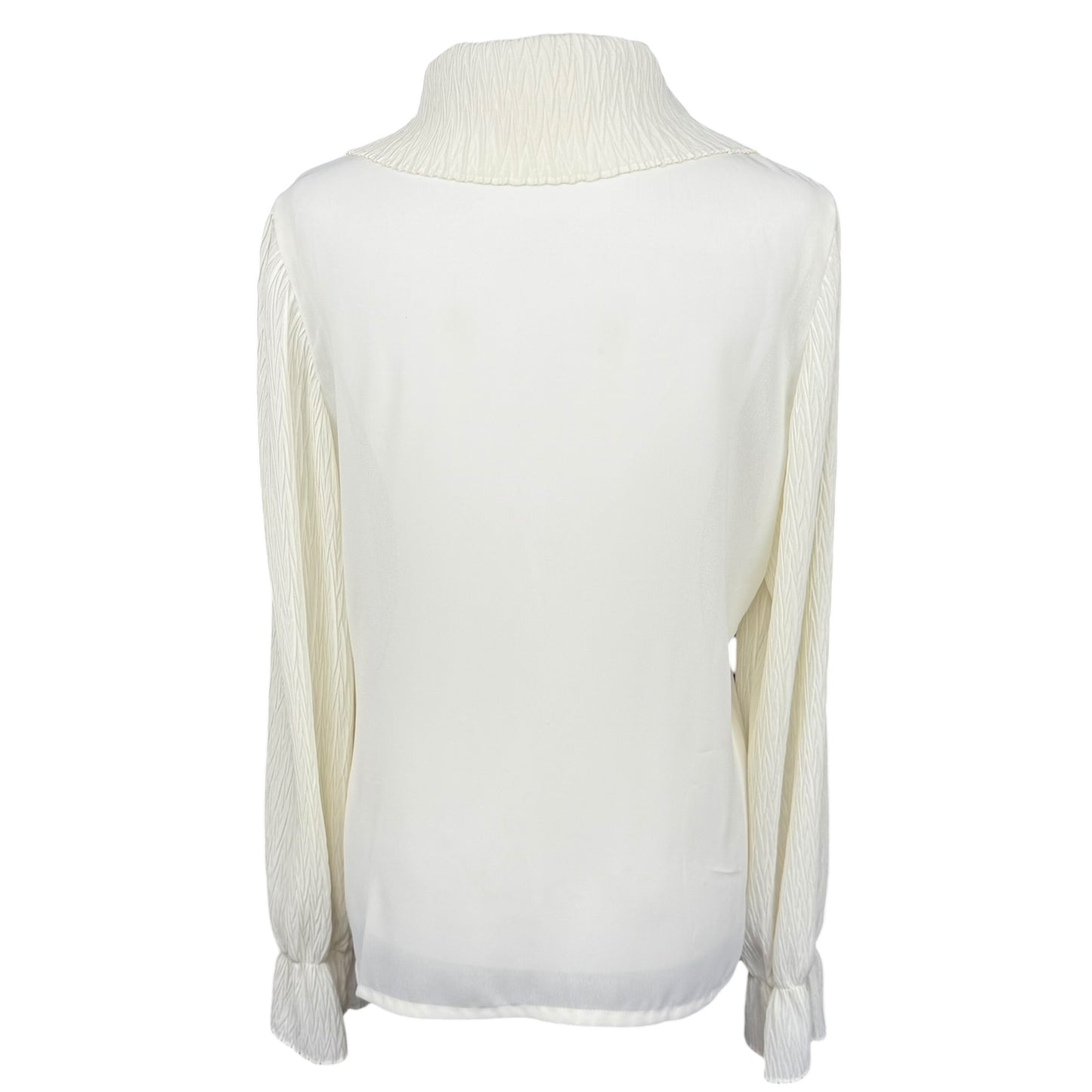 RAT 90S WHITE BLOUSE - S/M