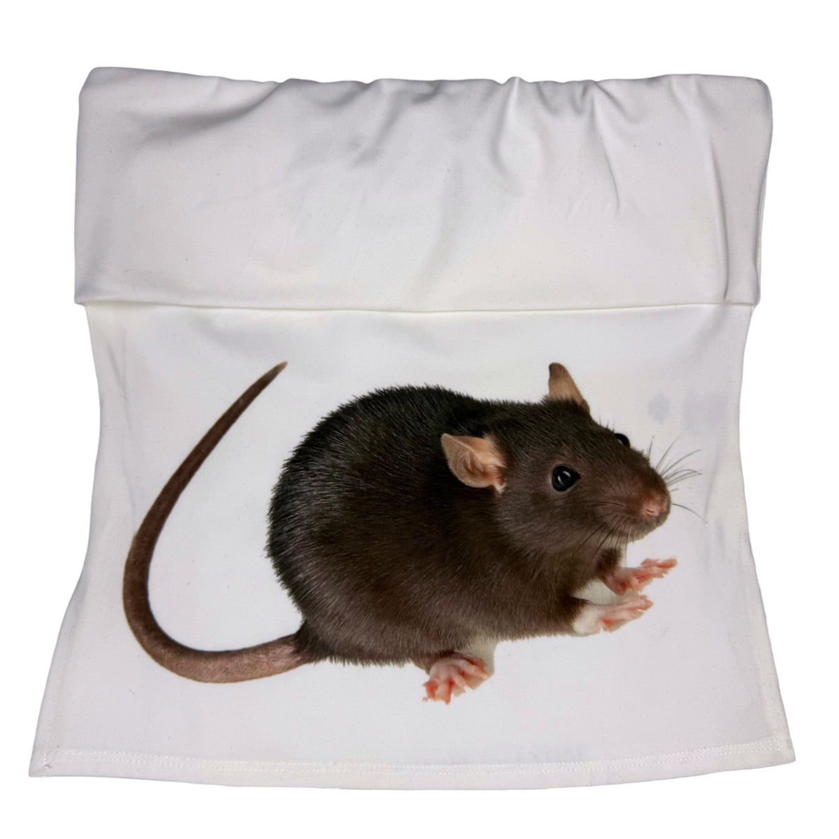 BIG RAT WHITE TUBE TOP - S