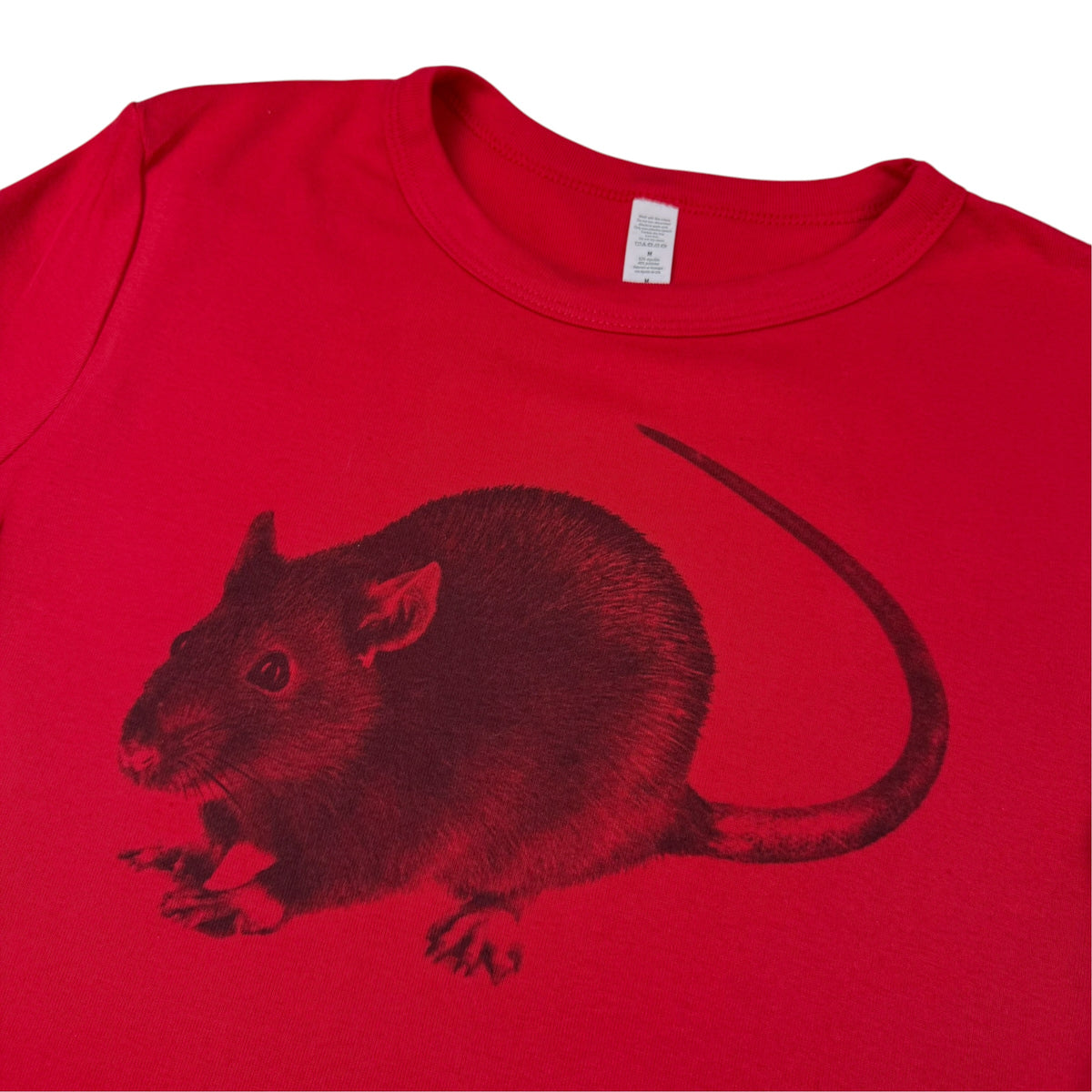 RAT RED BABY TEE - L