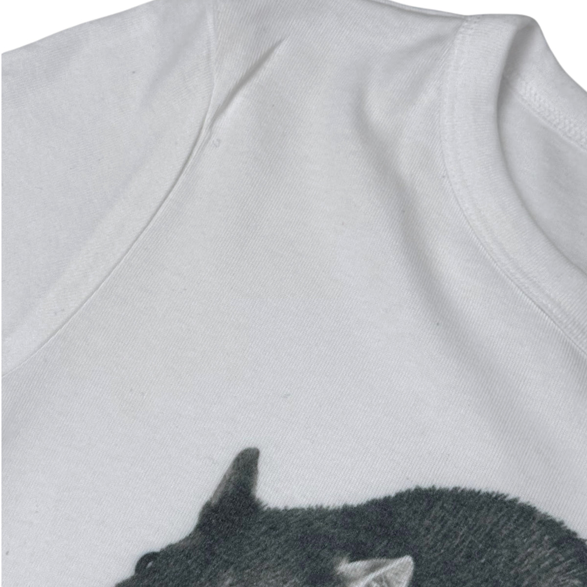 RAT WHITE BABY TEE - L