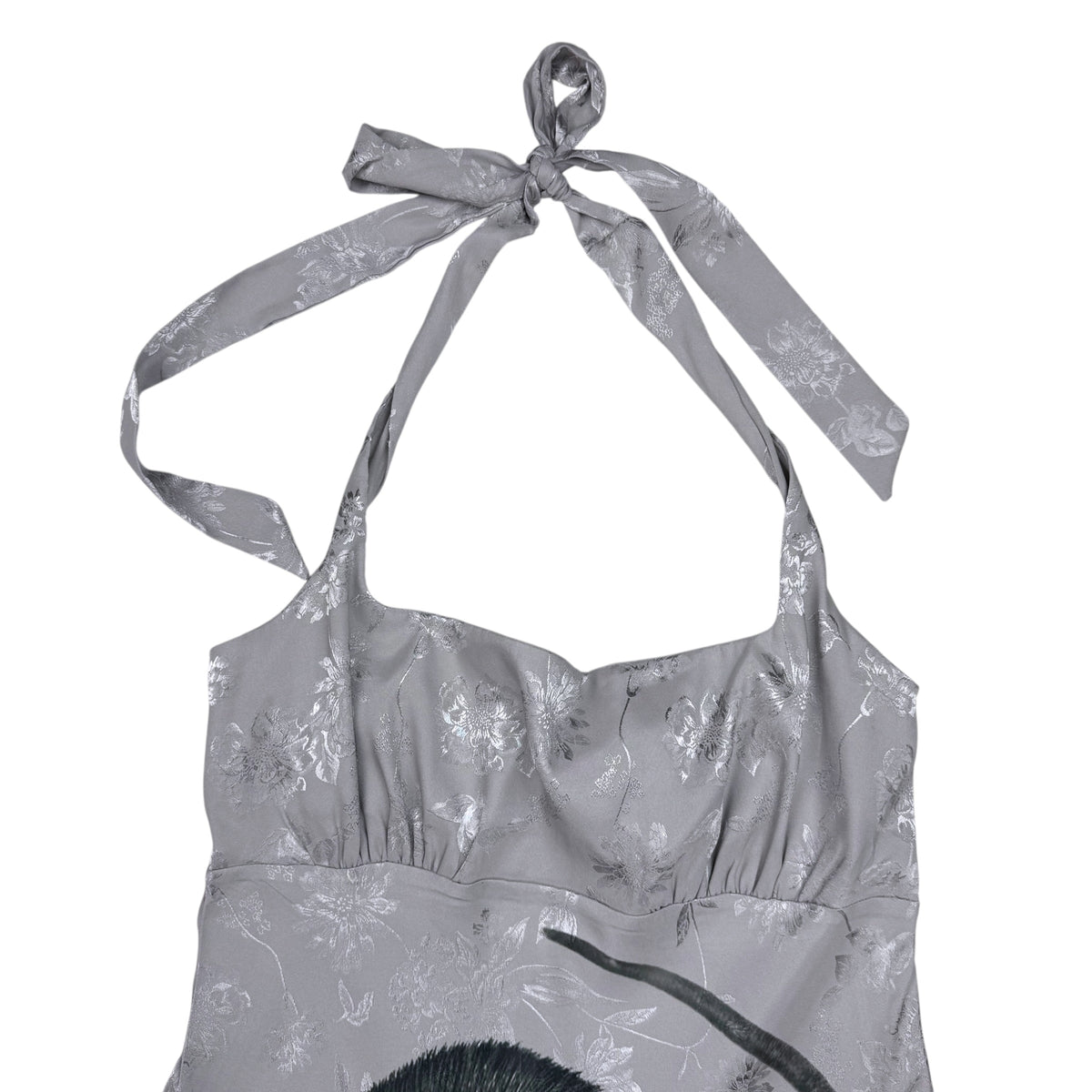 BIG BLACK RAT 2 GREY DRESS - S