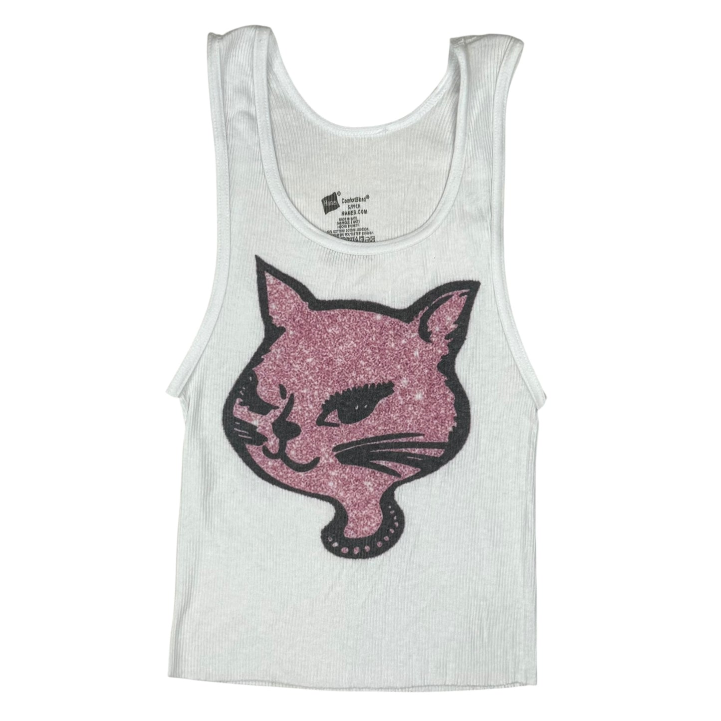 90S CAT TANK - ADULT SMALL CROPPED