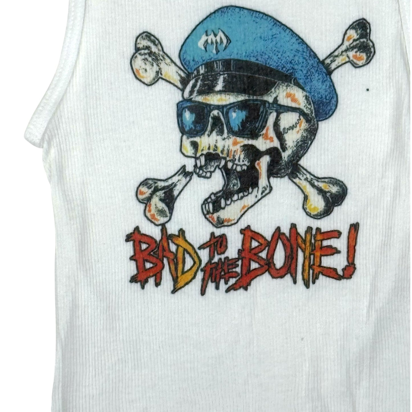 BAD TO THE BONE - ADULT SMALL CROPPED