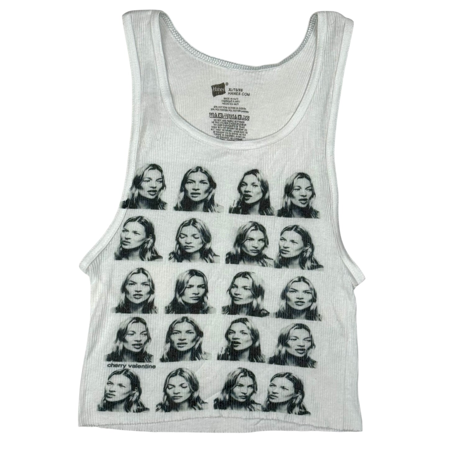 KATE MOSS TANK - ADULT XL CROPPED