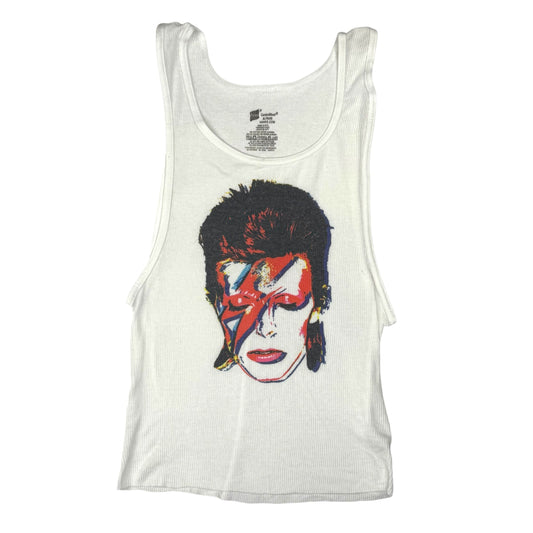 DAVID BOWIE TANK - ADULT XL CROPPED