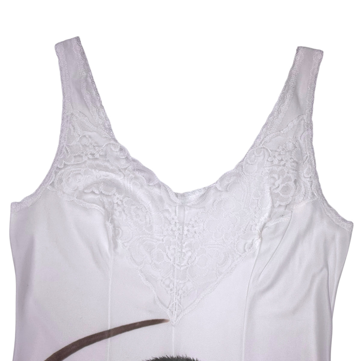 BIG BROWN RAT 2 WHITE DRESS - M