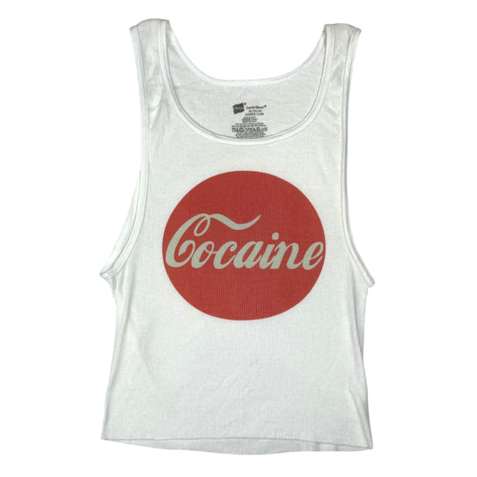 COCAINE TANK - ADULT XL CROPPED