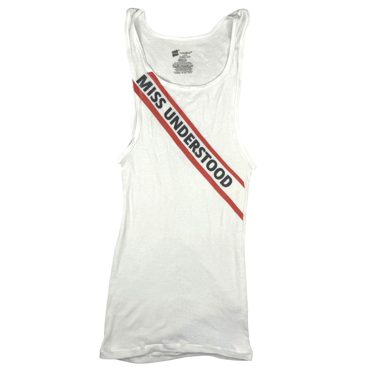 MISS UNDERSTOOD TANK - ADULT LARGE