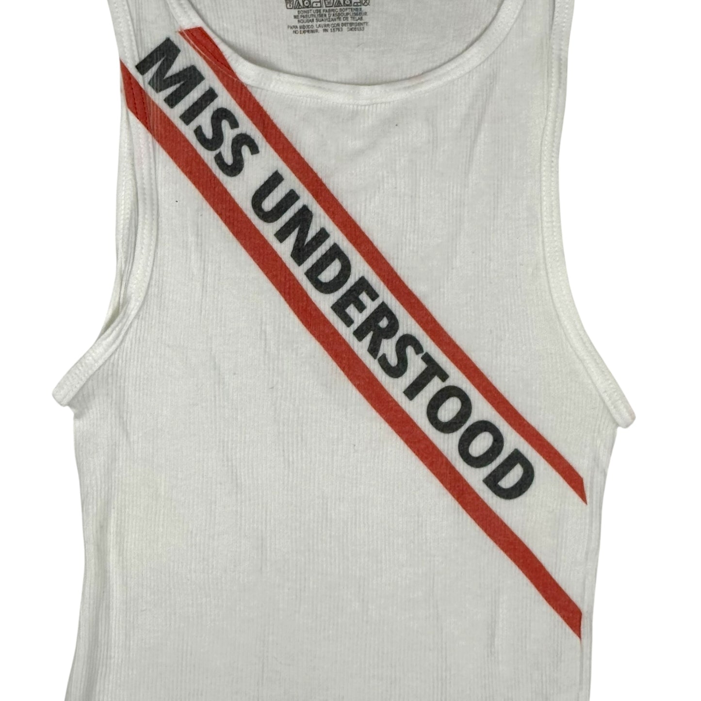 MISS UNDERSTOOD TANK - ADULT LARGE