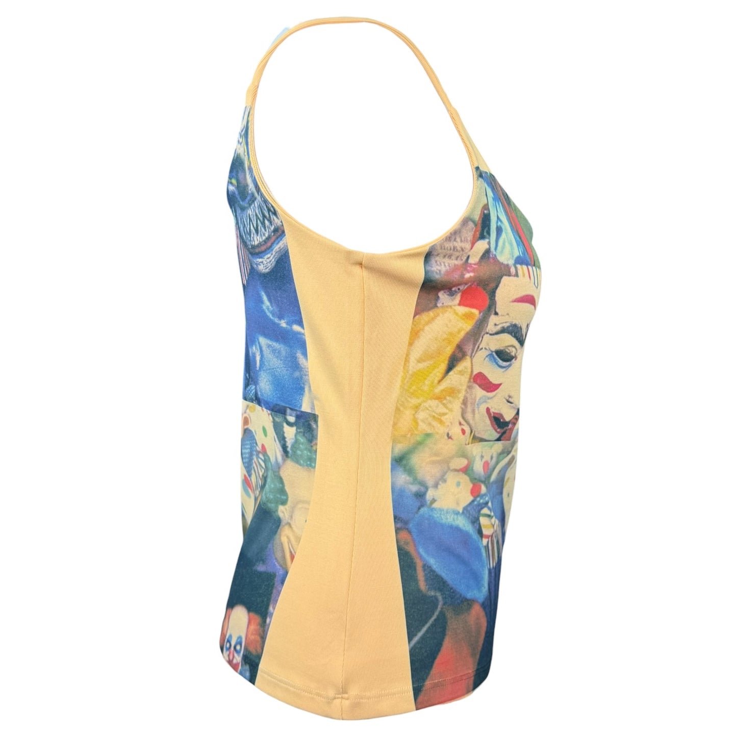 AM I A CLOWN? ORANGE TANK - L