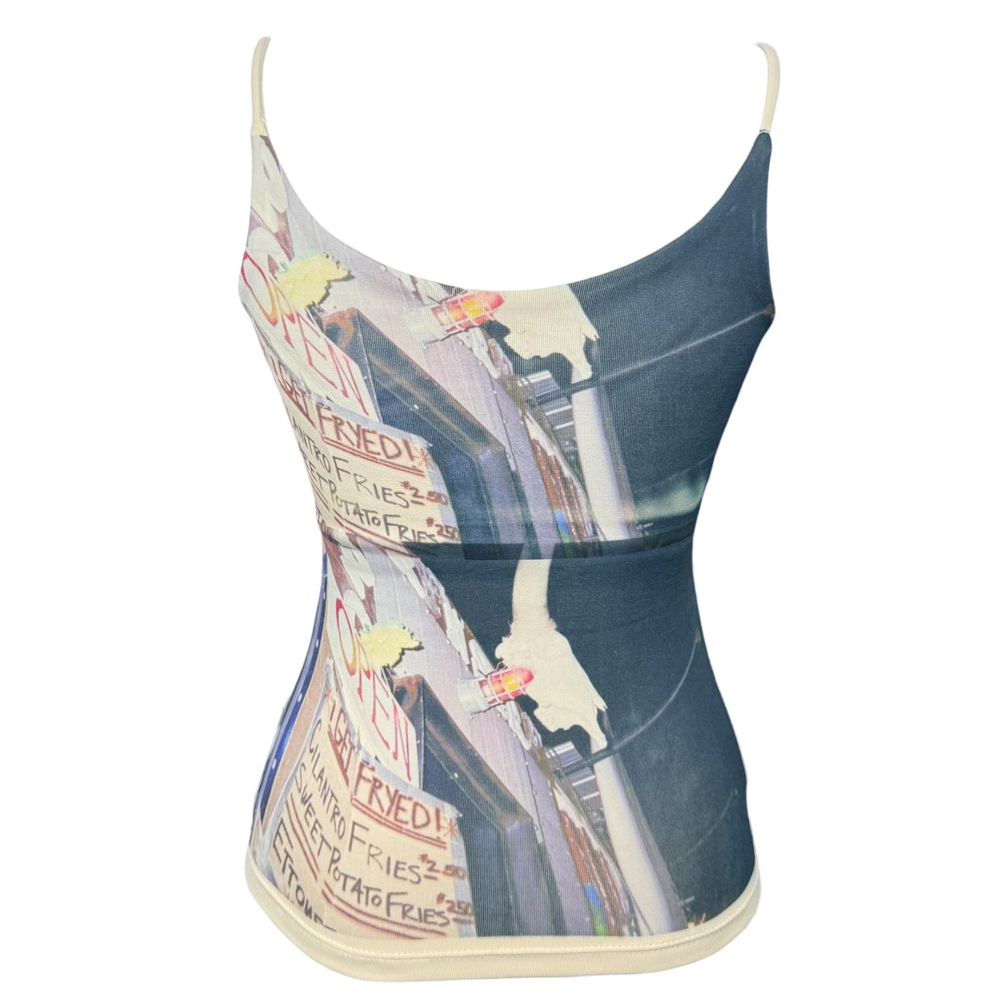 GET FRYED! CREAM TANK - S